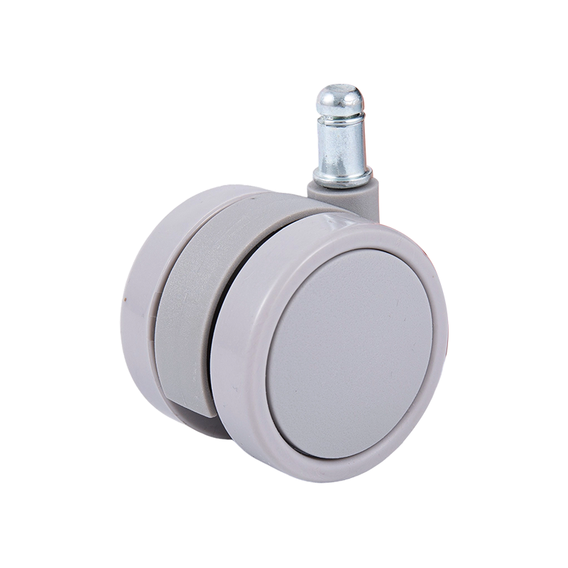 60/13 Roată de curse curbată cu gri-gri Accesorii Universal Caster pentru scaunele din plasă
